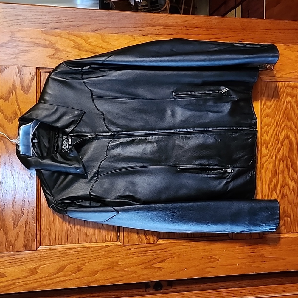 Women's Leather Western riding coat